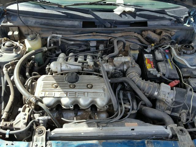 3FASP11J0SR207000 - 1995 FORD ESCORT LX GREEN photo 7