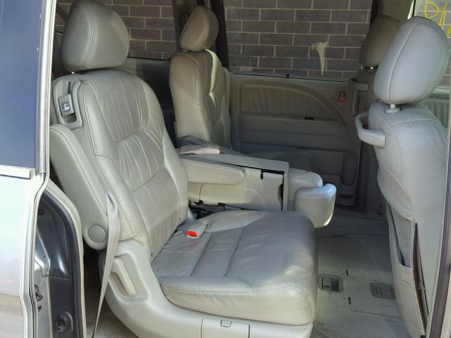 5FNRL38746B058849 - 2006 HONDA ODYSSEY EX GRAY photo 6
