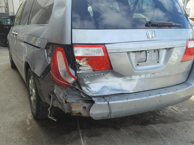 5FNRL38746B058849 - 2006 HONDA ODYSSEY EX GRAY photo 9