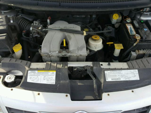 1C4GJ25BX2B573691 - 2002 CHRYSLER VOYAGER SILVER photo 7