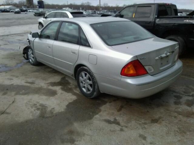 4T1BF28B31U159710 - 2001 TOYOTA AVALON XL SILVER photo 3