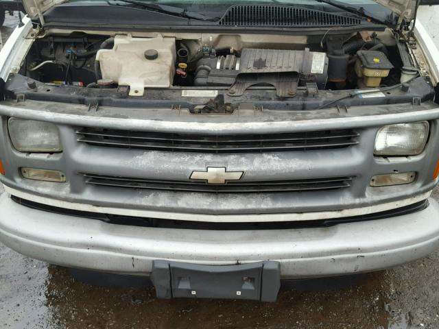 1GCGG25R821155664 - 2002 CHEVROLET EXPRESS G2 WHITE photo 7