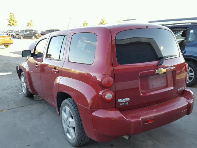 3GNBABFW3BS524579 - 2011 CHEVROLET HHR LT RED photo 3