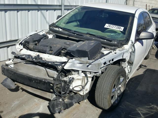 1G1ZB5E13BF176226 - 2011 CHEVROLET MALIBU LS WHITE photo 2