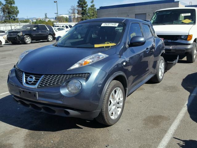 JN8AF5MR3DT213669 - 2013 NISSAN JUKE S BLUE photo 2