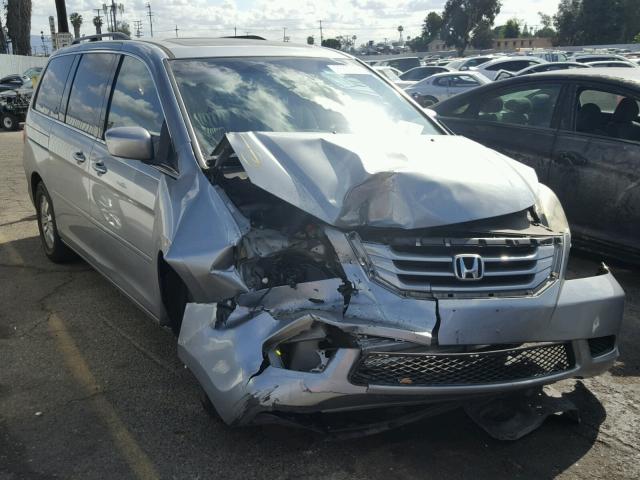 5FNRL38638B033967 - 2008 HONDA ODYSSEY EX BLUE photo 1