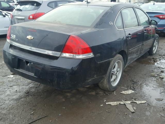 2G1WB58K179165667 - 2007 CHEVROLET IMPALA LS BLACK photo 4