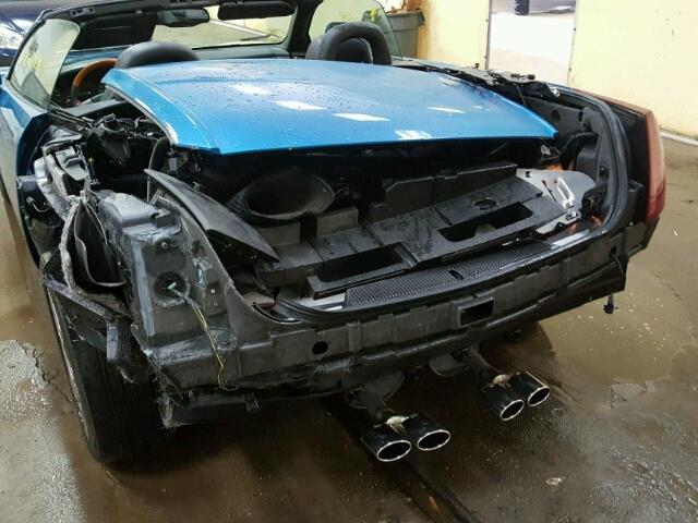 1G6YV36A385600826 - 2008 CADILLAC XLR BLUE photo 9