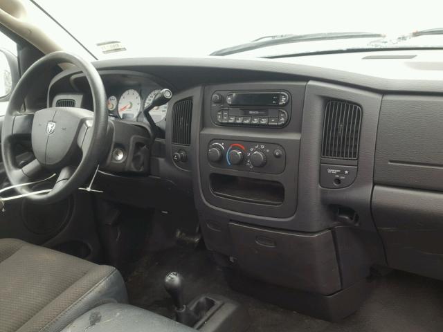 3D7KS26D85G764101 - 2005 DODGE RAM 2500 S SILVER photo 9