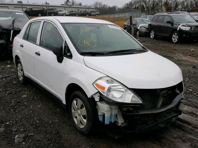 3N1CC1AP0AL358793 - 2010 NISSAN VERSA S WHITE photo 1