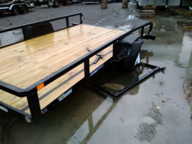 5JW1U1216J1221936 - 2018 UTILITY TRAILER BLACK photo 9