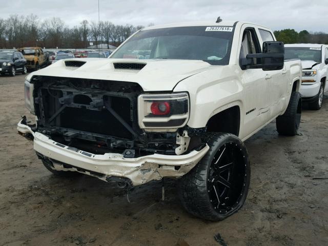 3GTU2WEC5EG399007 - 2014 GMC SIERRA K15 WHITE photo 2