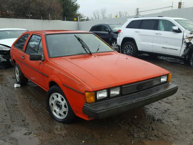 WVWCA0534DK035096 - 1983 VOLKSWAGEN SCIROCCO D ORANGE photo 1