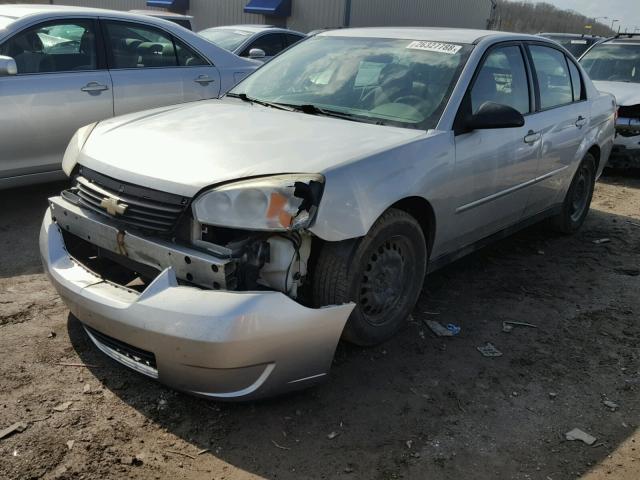 1G1ZS57N37F104840 - 2007 CHEVROLET MALIBU LS SILVER photo 2