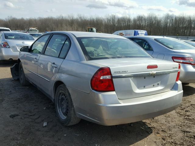 1G1ZS57N37F104840 - 2007 CHEVROLET MALIBU LS SILVER photo 3