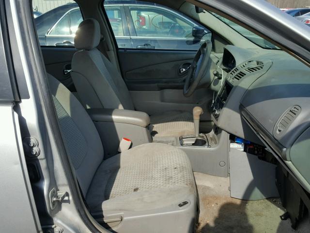 1G1ZS57N37F104840 - 2007 CHEVROLET MALIBU LS SILVER photo 5