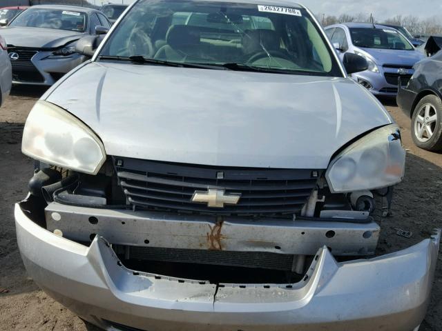 1G1ZS57N37F104840 - 2007 CHEVROLET MALIBU LS SILVER photo 9