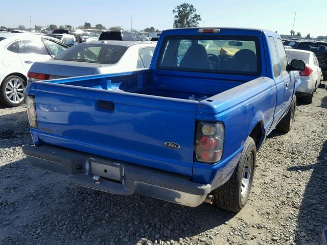 1FTYR14V7XPB14129 - 1999 FORD RANGER SUP BLUE photo 4