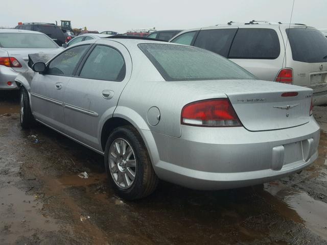 1C3AL66R76N119376 - 2006 CHRYSLER SEBRING LI SILVER photo 3