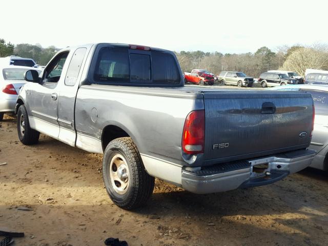 1FTRX17222NA39324 - 2002 FORD F150 GRAY photo 3