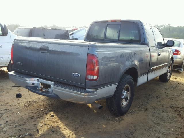 1FTRX17222NA39324 - 2002 FORD F150 GRAY photo 4