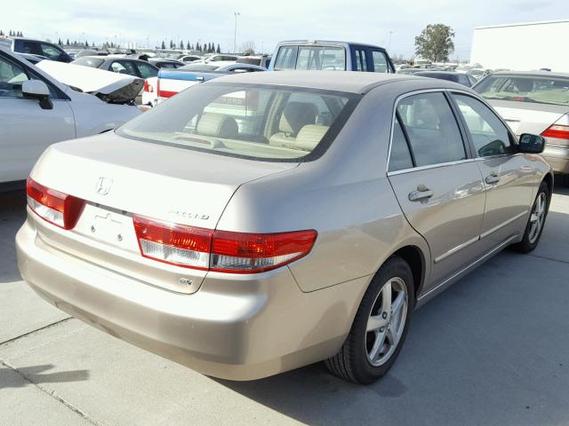 JHMCM56613C031561 - 2003 HONDA ACCORD EX BEIGE photo 4