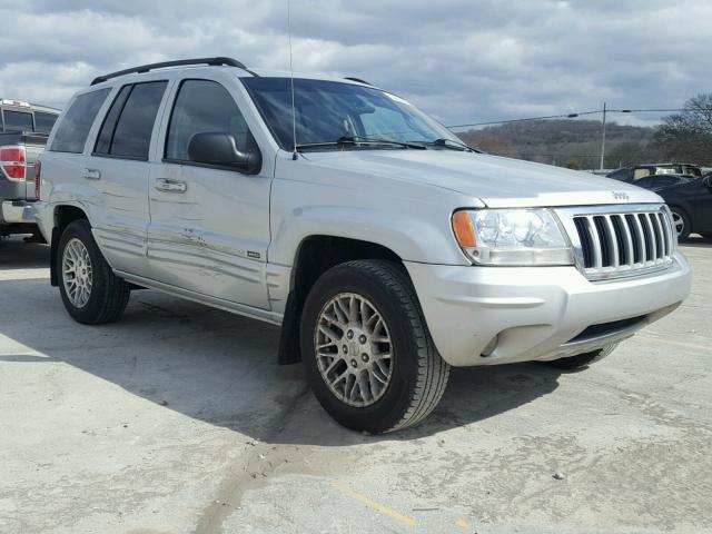 1J4GX58N54C393953 - 2004 JEEP GRAND CHER SILVER photo 1