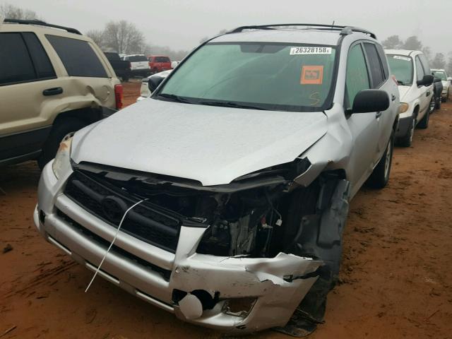 2T3ZF4DV3BW054264 - 2011 TOYOTA RAV4 SILVER photo 2