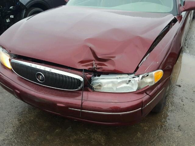 2G4WS52J311123901 - 2001 BUICK CENTURY CU MAROON photo 9