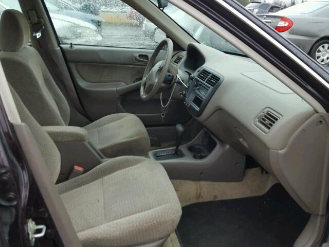 1HGEJ8642YL022041 - 2000 HONDA CIVIC EX Bənövşəyi foto 5