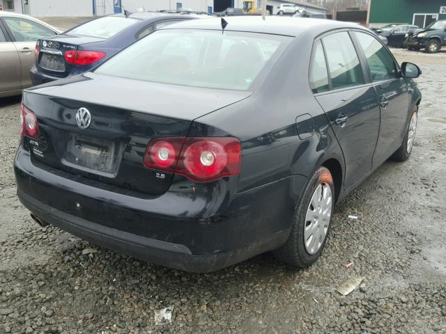 3VWJX7AJ9AM089594 - 2010 VOLKSWAGEN JETTA S BLACK photo 4