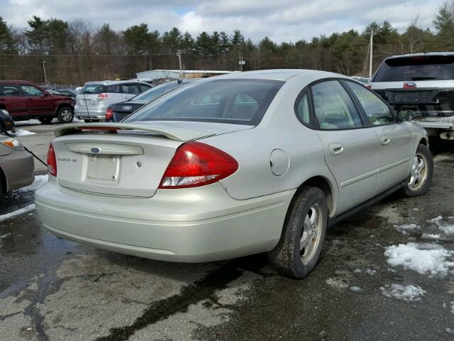 1FAFP53U96A191377 - 2006 FORD TAURUS SE BEIGE photo 4