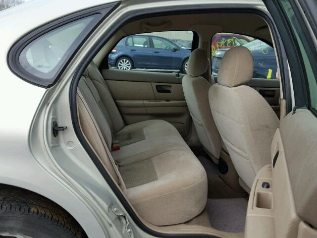 1FAFP53U96A191377 - 2006 FORD TAURUS SE BEIGE photo 6