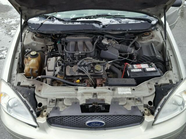 1FAFP53U96A191377 - 2006 FORD TAURUS SE BEIGE photo 7