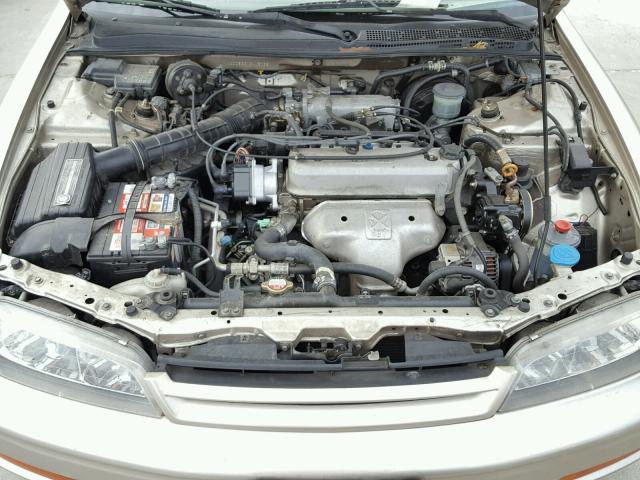 1HGCD5631SA157681 - 1995 HONDA ACCORD LX BEIGE photo 7