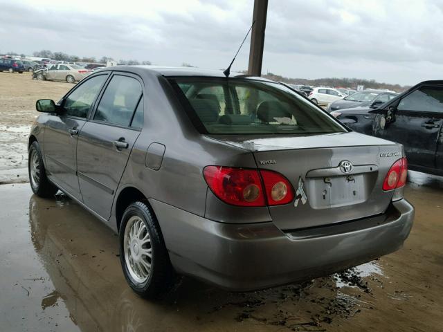 1NXBR32E78Z982053 - 2008 TOYOTA COROLLA CE GRAY photo 3