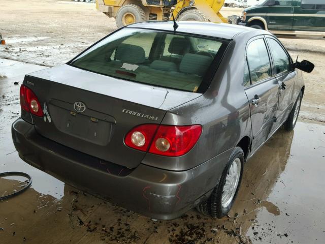 1NXBR32E78Z982053 - 2008 TOYOTA COROLLA CE GRAY photo 4