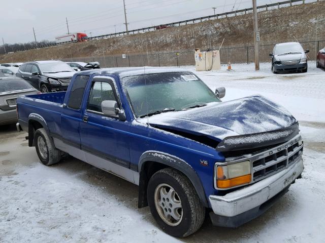 1B7GL23X3SS334086 - 1995 DODGE DAKOTA TWO TONE photo 1