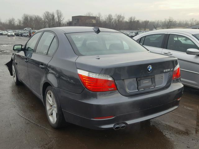 WBANV13548BZ47768 - 2008 BMW 528 XI GRAY photo 3