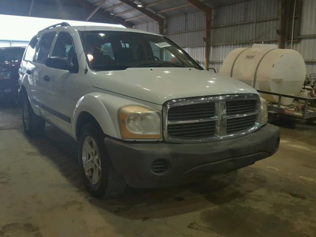 1D4HB38N46F122609 - 2006 DODGE DURANGO SX WHITE photo 1