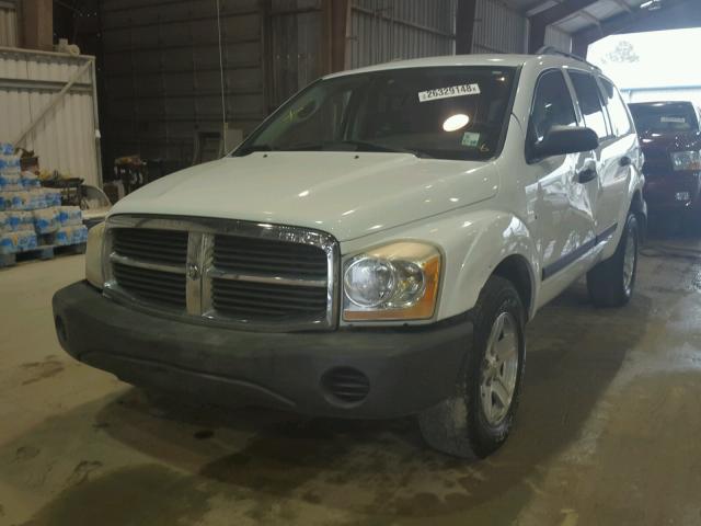 1D4HB38N46F122609 - 2006 DODGE DURANGO SX WHITE photo 2