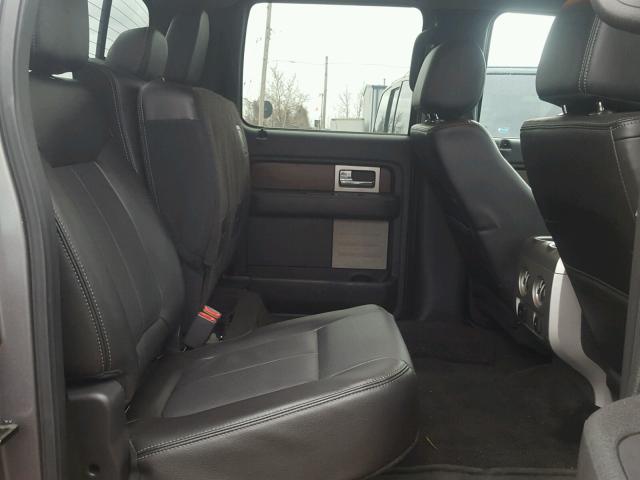 1FTFW1ET8EKF38362 - 2014 FORD F150 SUPER GRAY photo 6