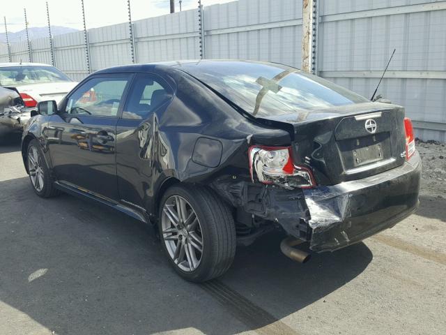 JTKJF5C73C3026662 - 2012 TOYOTA SCION TC 黑色 照片 3
