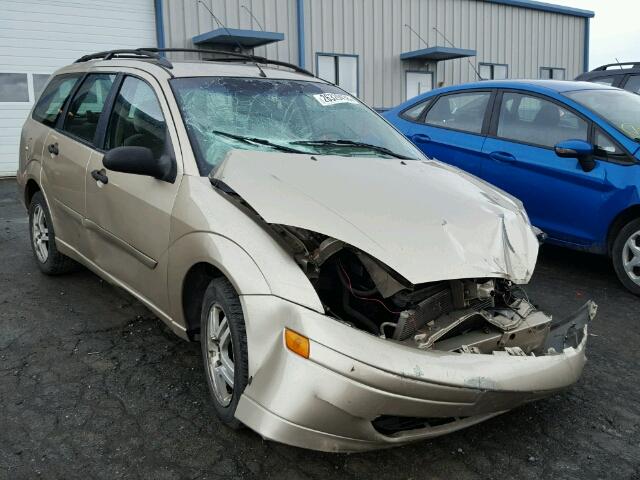 1FAFP3637YW166961 - 2000 FORD FOCUS SE GOLD photo 1