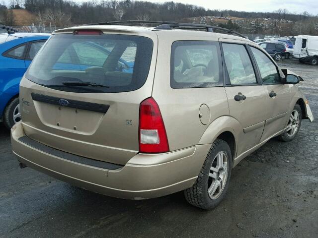 1FAFP3637YW166961 - 2000 FORD FOCUS SE GOLD photo 4