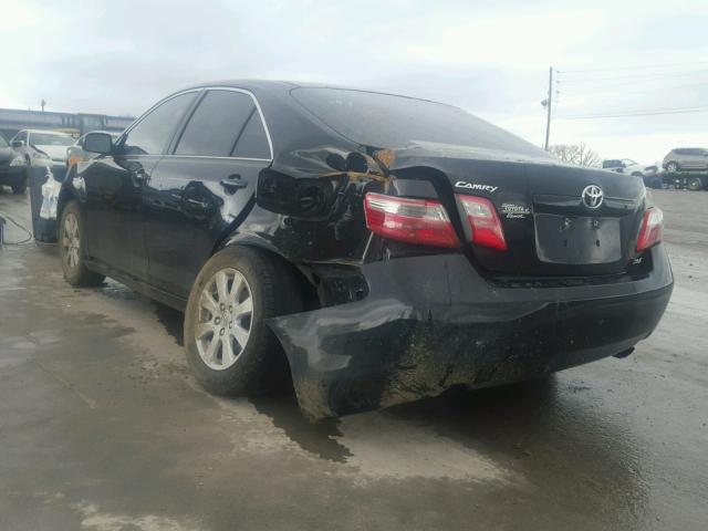 4T1BK46K77U521752 - 2007 TOYOTA CAMRY NEW BLACK photo 3