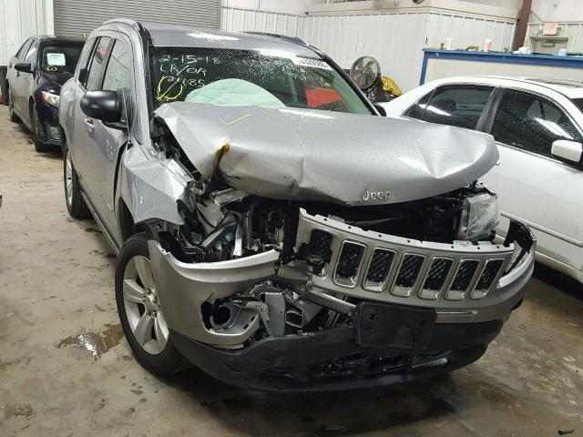 1C4NJCBA5HD146621 - 2017 JEEP COMPASS SP 银色 照片 1