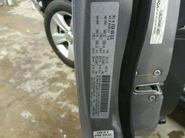 1C4NJCBA5HD146621 - 2017 JEEP COMPASS SP 银色 照片 10