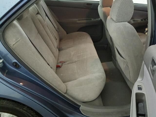 4T1BE32K84U916946 - 2004 TOYOTA CAMRY LE BLUE photo 6