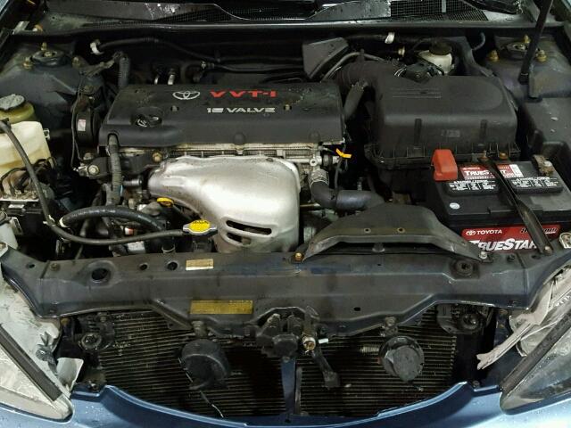 4T1BE32K84U916946 - 2004 TOYOTA CAMRY LE BLUE photo 7